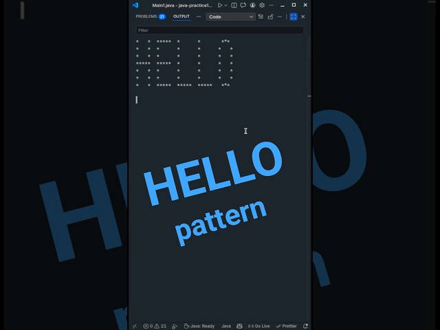 Hello Pattern Using Java