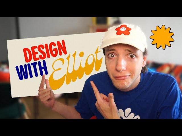 Designing My NEW Business Card! | Design With Elliot #4