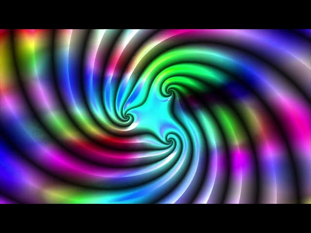 Twirl Rainbow VJ Loop Background 4K UHD Party Visual