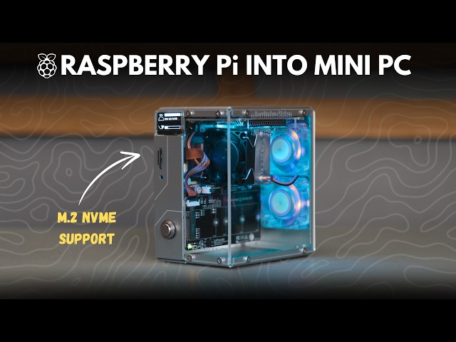 Turns Your Raspberry Pi 5 into a Mini PC | Pironman 5