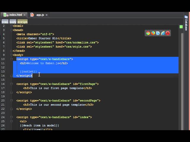 Mastering Ember Js - 8  Linking to routes or pages