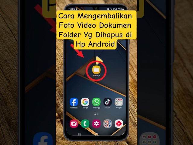 Cara Mengembalikan Data Foto Video Dokumen Folder Yg Dihapus di Hp Android #pulihkandatahp #datahp