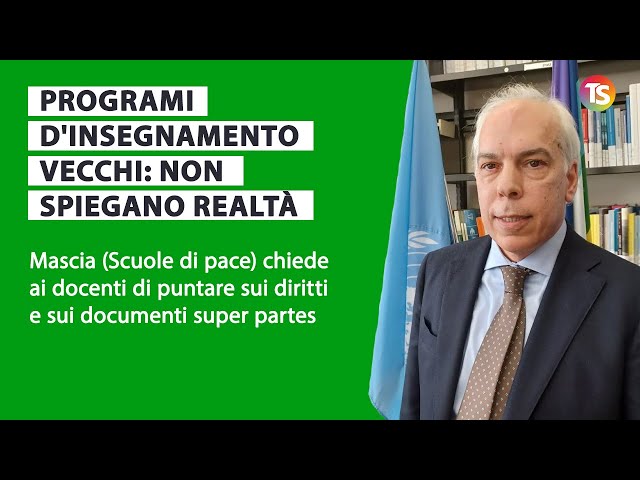 Programmi d’insegnamento vecchi, Unesco: non spiegano la realtà. Appello Scuole di pace ai docenti