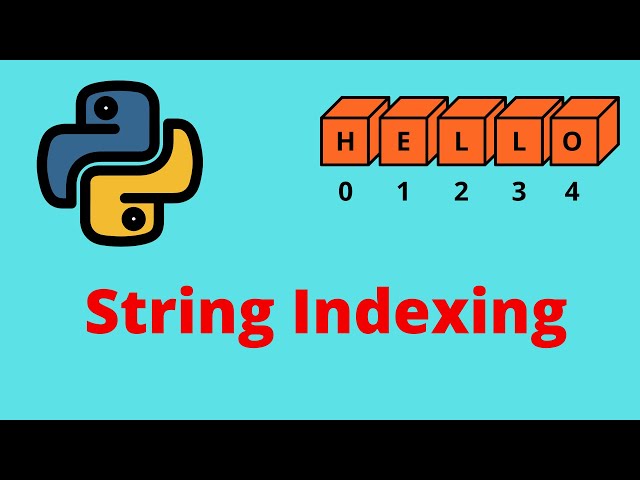 String Indexing || Why? How? || Python for Beginners
