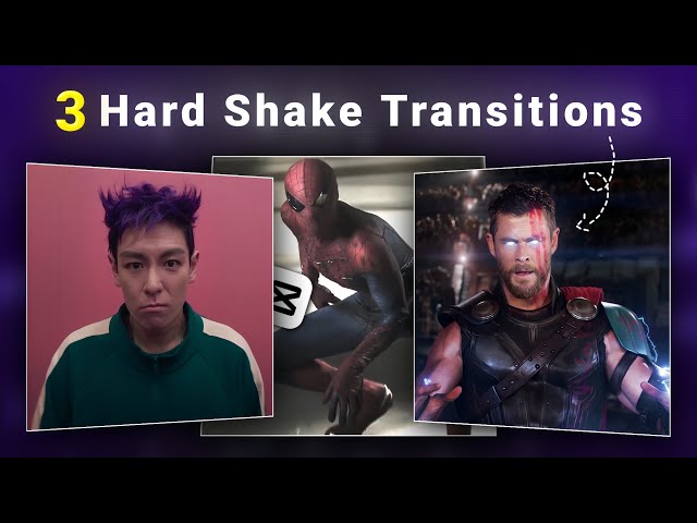 3 Viral Hard Shake Transitions in CapCut (Step-by-Step)