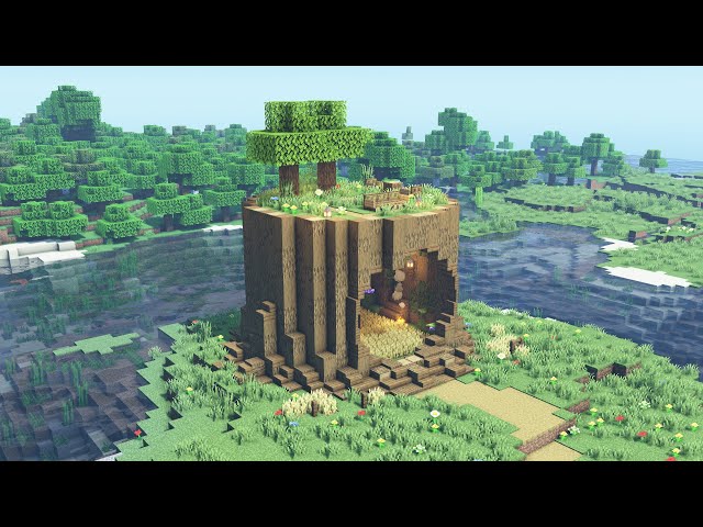 🏠Minecraft : how to build a Treehouse