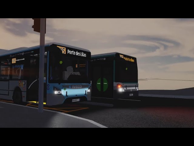 [ ROBLOX ] Bus 105 service limité à Noisy le sec RER || Timelapse ||