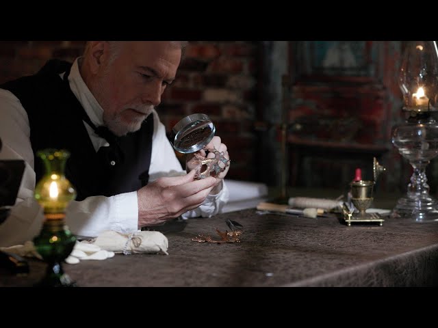 ASMR A museum curator from the early 1900s (ASMR, no music, no talking)