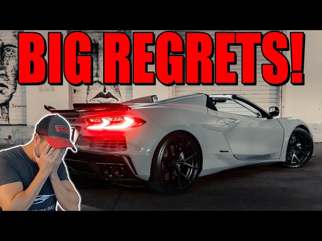 My WORST C8 Eray REGRETS!