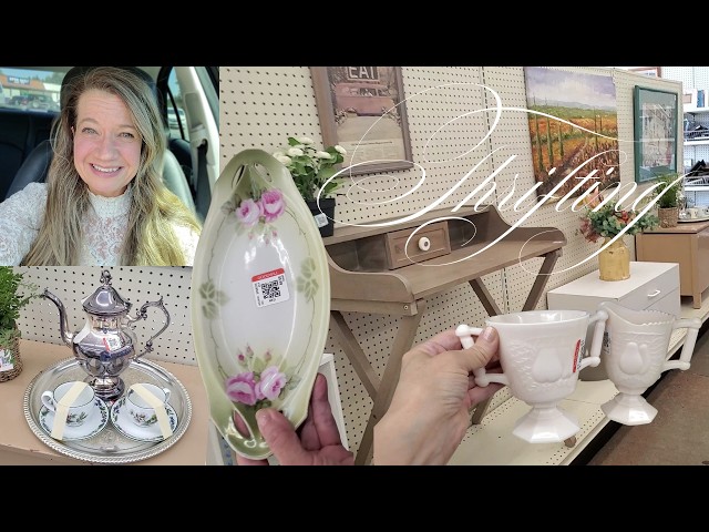 Goodwill did it again! | Thrifted Gift Ideas + Vintage Home Decor