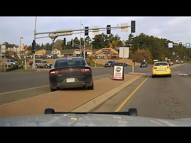 Deputies responding code 3 lights and sirens to shooting in Cloquet, MN