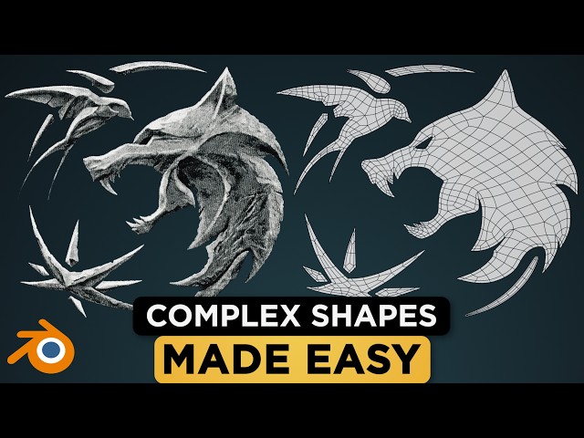 The Easiest Way to Model Complex Shapes in Blender