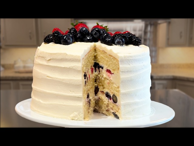 I Finally Made the Whole Foods Berry Chantilly Cake! It's AMAZING!