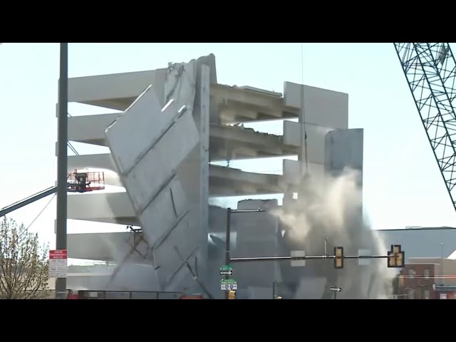 Demolition underway in Grays Ferry