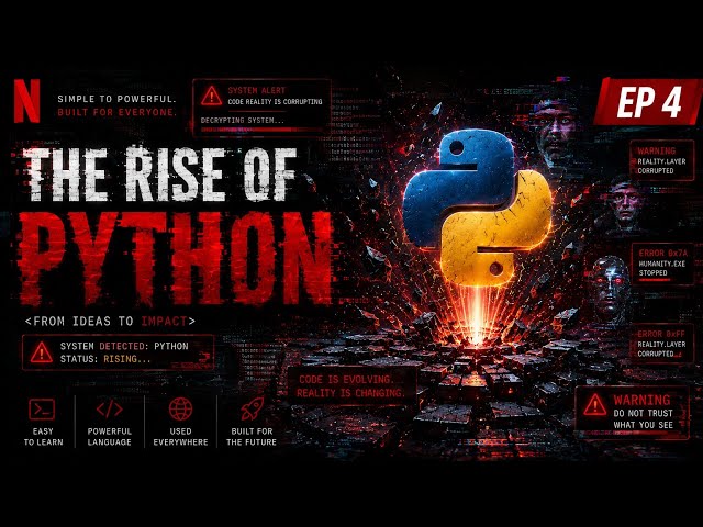 The Rise of Python | How one Language took over the Technology EP4
