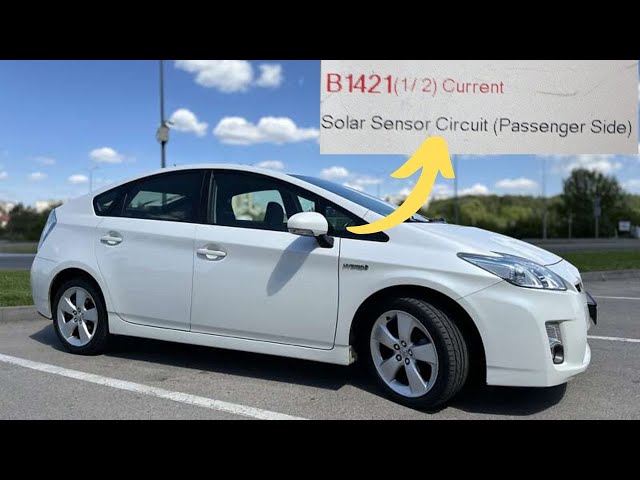 B1421 code in Toyota Prius: Reasons and ways to fix