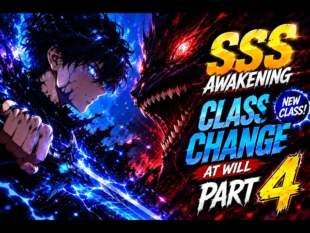 He Unlocked a New Class!| SSS Awakening:I Can Class Change at Will |Story Hindi|Part 4|#novel #anime