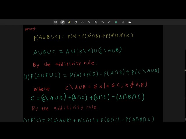 Probability and random variable Quiz 1 Problem solving