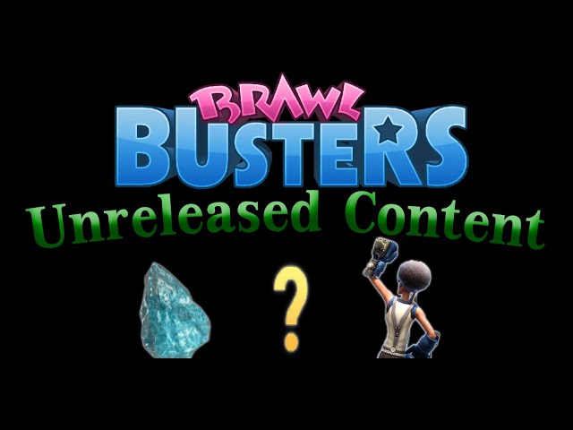 A showcase of unreleased content in Brawl Busters