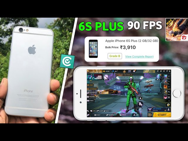 iphone 6s plus unboxing gaming and camera details review // iphone 6s plus handcam free fire test