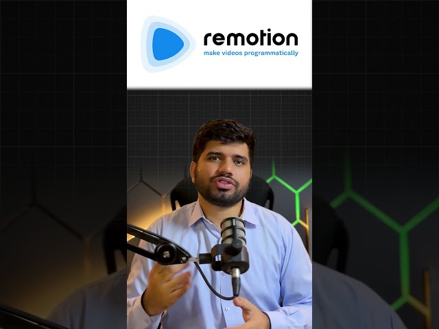 Unlock the Power of #Remotion: Create Videos Programmatically! #shorts
