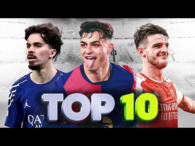 Top 10 Midfielders in Football 2025