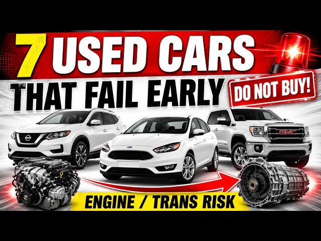 7 Engines & Transmissions That Fail Early — DO NOT BUY These Used Cars
