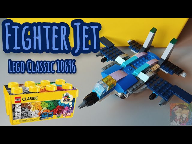 LEGO Classic 10696 "FIGHTER JET" - Instructions on how to build.