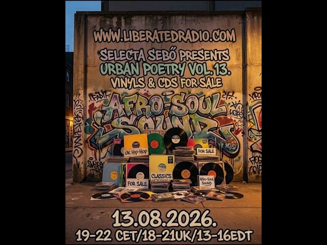 Selecta Sebő (Afro-Soul Sound) - Urban Poetry Vol. 13.- Vinyls & Cds 4 Sale