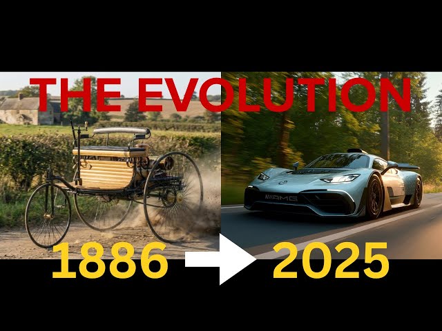 Evolution of Mercedes-Benz (1886 - 2025) | Mechanical Transformation