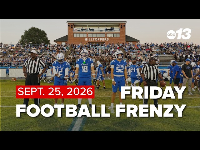 Friday Football Frenzy: Scores and highlights for Sept. 25, 2026
