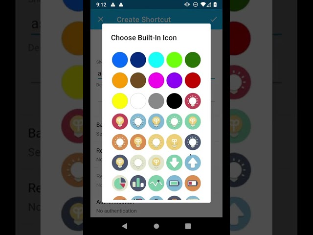 Android HTTP Shortcuts