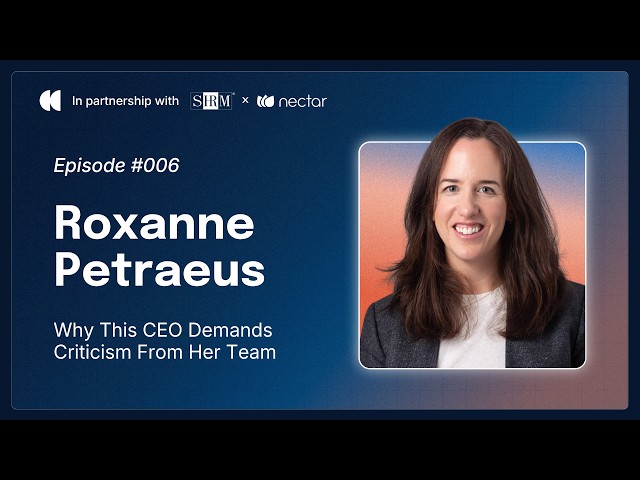 Why This CEO Demands Criticism From Her Team