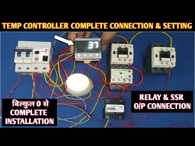 Temperature Controller Connection and Setting! Multispan Temp Controller Setting! Utc-4202