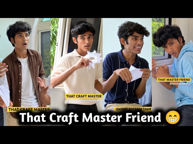 That Craft Master Friend|| Baccha Mat Bolna || Omkar Ki School Life Majedar Comedy 