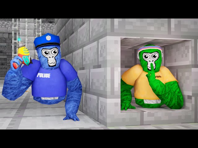Cops VS Robbers in Gorilla Tag…