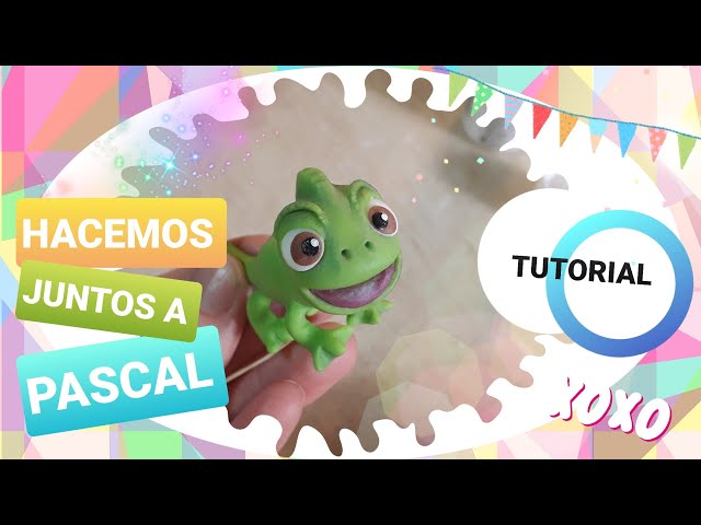 Cómo hacer a PASCAL de ENREDADOS// Porcelana Fría// TUTORIAL FÁCIL //Enrolados /Tangled