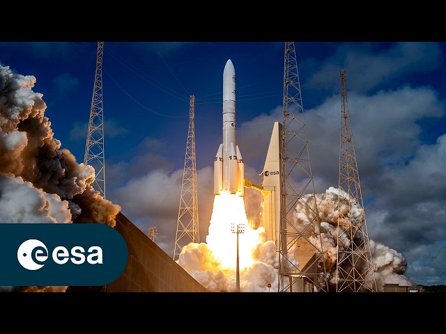 Launch of the first Ariane 6 with its most powerful boosters