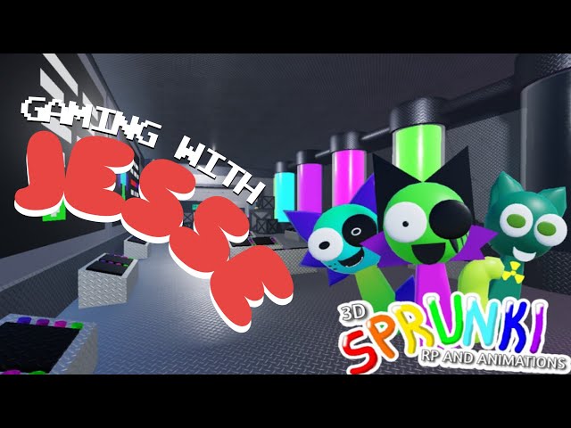 Gaming With Jesse plays 3D Sprunki RP and Animations [Simon's Realm!] in ROBLOX!