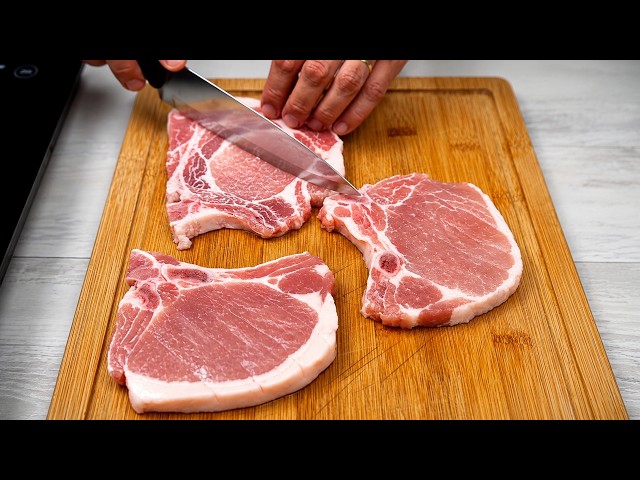 Making cuts like this will give you the best pork in the world!