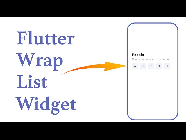 Flutter Wrap & List.generate | Generate Dynamic Widgets | Row & Column Layout
