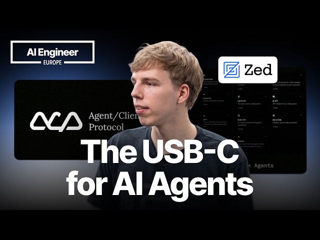 Creación en vivo de un agente compatible con ACP — Bennet Fenner, Zed