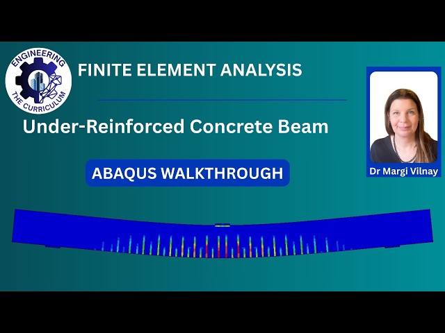 Finite Element Analysis | Reinforced Concrete Beam in Abaqus | Step-by-Step Tutorial