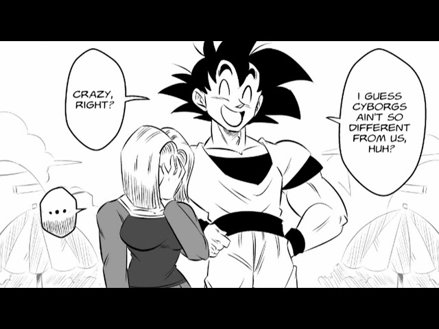 Android 18 A Normal Girl? - Is She Actually? [DBZ COMIC DUB]