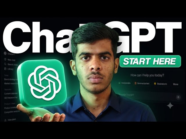ChatGPT Start Tutorial for Beginners 2026🔥 How to Use ChatGPT on Mobile | Complete Guide (Ai Tools) 