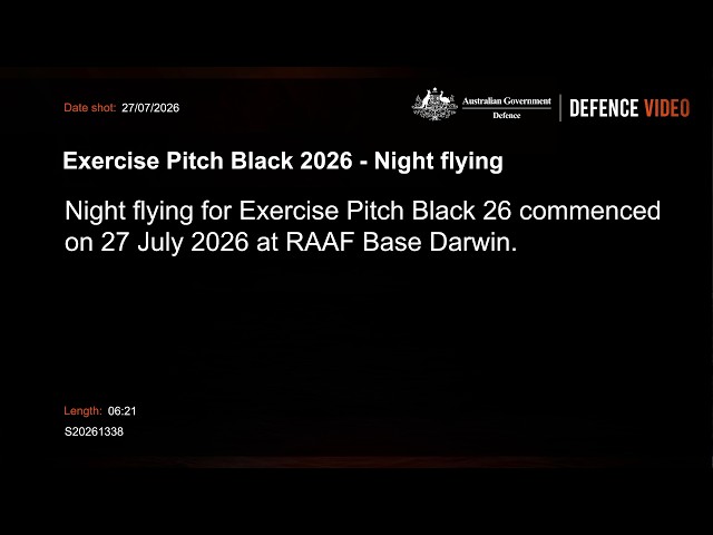 The Night Shift: Operations After Dark | Pitch Black 2026