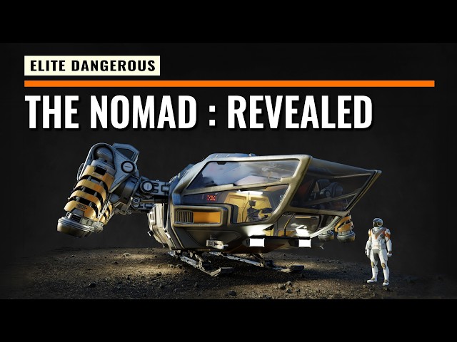 THE NOMAD : New Exploration Ship Launched Vessel | BREAKING NEWS in Elite Dangerous