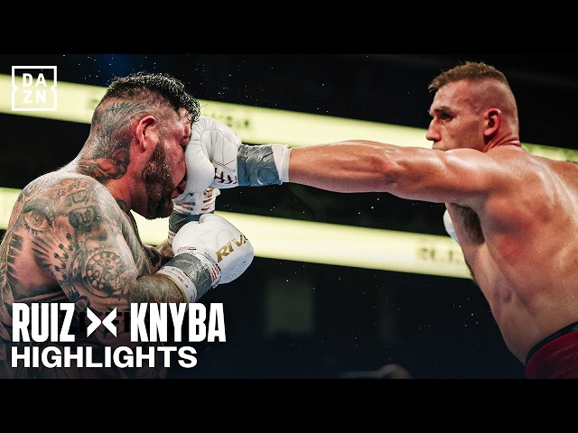 Andy Ruiz Jr. vs Damian Knyba | FIGHT HIGHLIGHTS