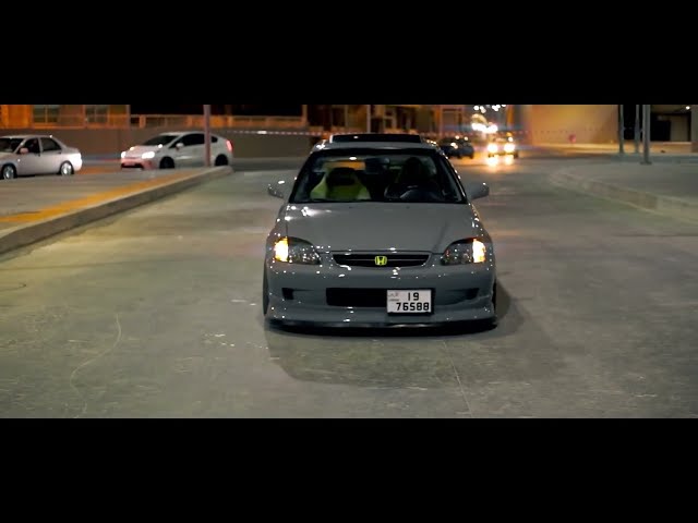 Honda Civic Turbocharged B18c Nardo grey 1080p #civic #hondacivic #jdmcars #civicturbo #nardogrey