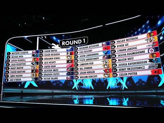 EVERY Pick from the 1st Round of the 2025 NHL Draft